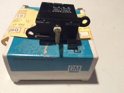 Interruptor de desempañado de ventana trasera Chevrolet Celebrity 1984-1990 - 14073407 Foto 1 de 4