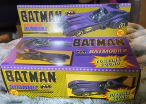 Batmobile vintage 1989 Batman Turbine Sound - 4432 - Toy Biz - nuova con scatola - Foto 1 di 4