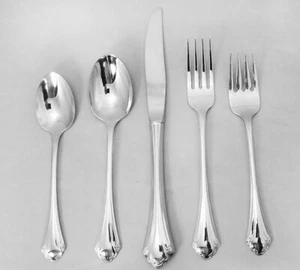 FALKIRK by Oneida Deluxe 5 Piece Place Setting NEW NEVER USED made IN USA - Picture 1 of 14