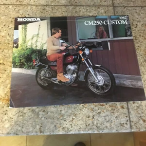 Collection of Original 1981-1983 Full Color Honda Motorcycle Dealer Showroom Han - Picture 1 of 6