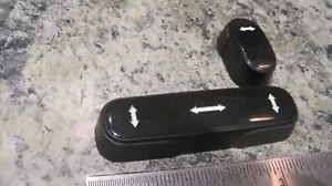 2008 Acura RL Driver Left Power Seat Knobs Buttons OEM Black - Picture 1 of 2