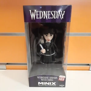 MINIX TV Series n. 123 Wednesday - Wednesday Addams with Thing (Mercoledì) NUOVO - Foto 1 di 2
