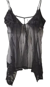 NWT VICTORIA'S SECRET Sexy Black Nighty Size S - Picture 1 of 2