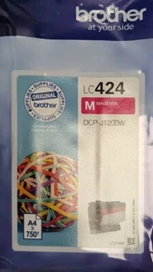 Original Brother Tintenpatrone Magenta LC424M DCP-J1200W   MHD 03/2024 - Bild 1 von 1