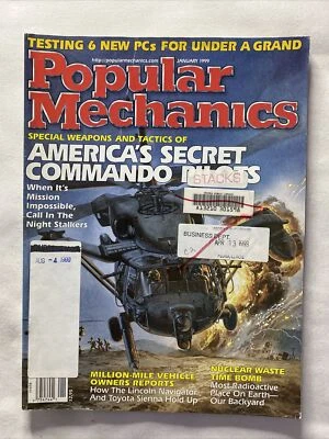 1999 January Popular Mechanics Magazine, Radio Control Race Cars (MH565) - Image 1 of 3