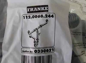 Scarico sifone Franke a 2 vie per lavello 0330621 Fun 112.0068.244 NUOVO - Foto 1 di 3