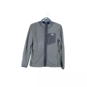LL Bean Men's Adventure Hybrid Gray Fleece Full-Zip Casual Outdoor Jacket M - Picture 1 of 9