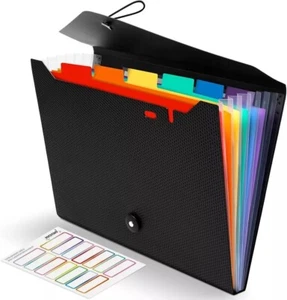 Nicecho Erweiterbarer Aktenordner, 7 Taschen Akkordeon Datei Organizer, A4 Brief für - Bild 1 von 7