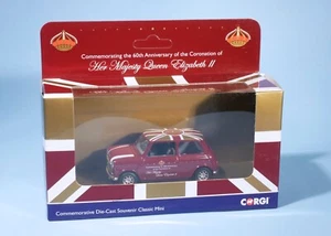 Corgi CC82288 Classic Mini Commemorating Coronation Queen Elizabeth II 1953-2013 - Picture 1 of 3
