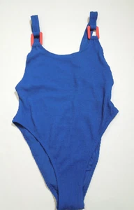 NEU AMERICAN EAGLE AERIE SMALL 1-TEILIGER BLAUER BADEANZUG FRECH ~ UPF 50 - Bild 1 von 6