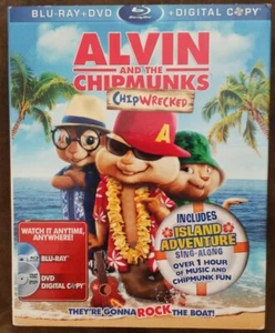Alvin and the Chipmunks: Chipwrecked BLU-RAY w / SLIPCOVER - Picture 1 of 2
