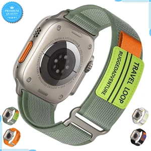 For Apple Watch Series 9 8 7 6 5 4 3 2 1 Trail Loop Bracelet Strap Wrist Band - Picture 1 of 28