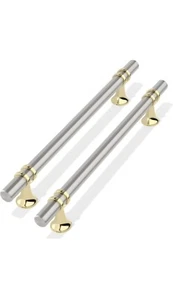 OYX 24Pack 6.25inch Brushed Nickel Pulls, Kitchen Closet Handles Silver Cabin - Picture 1 of 7