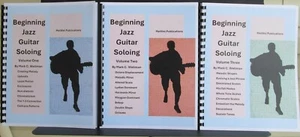 *Sale* Jazz Guitar Instruction  "Beginning Jazz Guitar Soloing" Three volume set - Picture 1 of 1