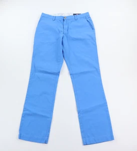Vineyard Vines Hose Herren 33x32 Slim Fit Breaker Chino Blau Gerades Bein - Bild 1 von 9