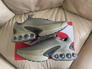 RRP £155 Brand New Mens Latest Nike Air Max DN Medium Olive Green Size 12 UK - Picture 1 of 11