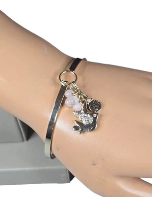 Brazalete brazalete Vera Bradley para mujer Dove Free Spirit chapado en oro nuevo con etiquetas Foto 1 de 4