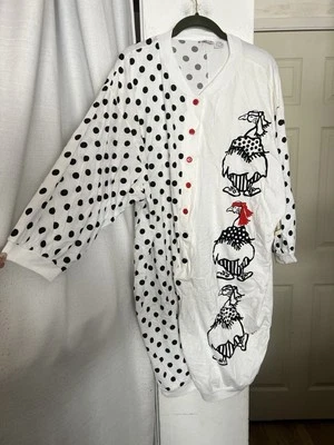 Mono adulto vintage, de una sola pieza, talla pequeña 100% algodón hecho en Turquía Foto 1 de 4