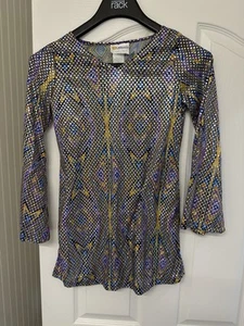 California Costume 70's Disco Dance Babe Child halloween outfit size L 12-14 - Picture 1 of 7