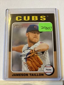 2024 TOPPS HERITAGE LOW NUMBER SP #37 JAMESON TAILLON CHICAGO CUBS NRMT-MT L@@K! - Picture 1 of 3