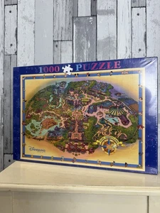 Disneyland Paris 30° Anniversario Parco Mappa Puzzle 1000 Pezzi Sigillato - Foto 1 di 5