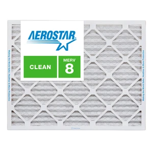 Aerostar 16x24x1 MERV 8 Furnace Air Filter, 6 Pack - Picture 1 of 5