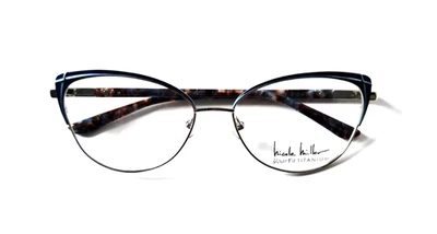 NICOLE MILLER GRATTAN C03 OJO DE GATO MUJER BORDE COMPLETO GAFAS AUTÉNTICAS 57-16-140 Foto 1 de 4