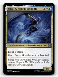 MTG - Wraith, Vicious Vigilante #160 - Marvel's Spider-Man - Picture 1 of 1