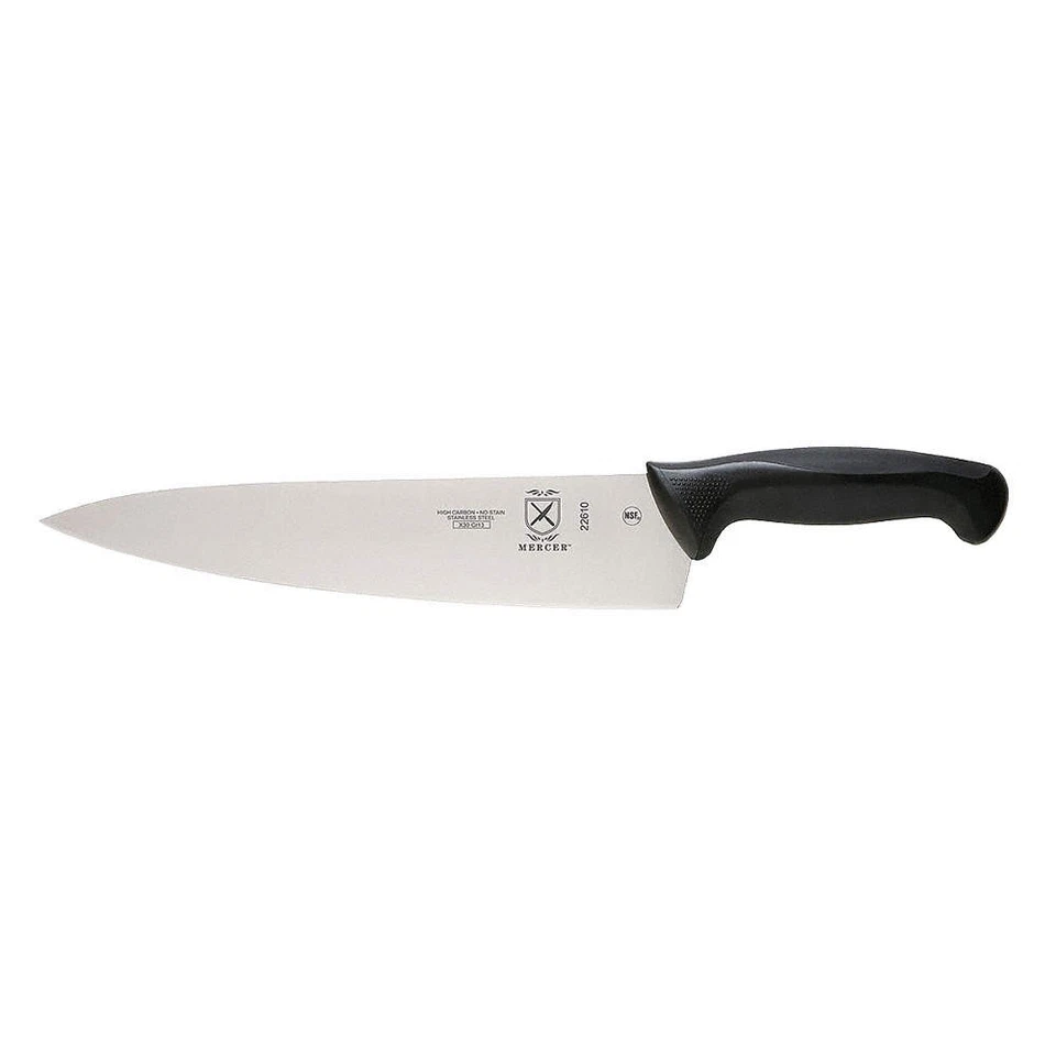 Cuchillo de chef MERCER CUTLERY M22610, hoja de 10 pulgadas, mango negro 6AKK5 Foto 1 de 1