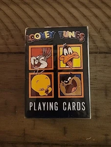 LOONEY TUNES PLAYING CARDS BICYCLE 1999 NEW AND SEALED - Picture 1 of 3