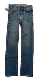 Cody James Youth Jeans 7 Blue Stackable Straight Leg Boys Western Kids Denim - Picture 1 of 4