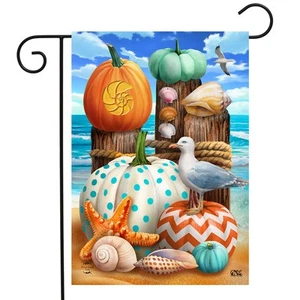 Bandera de jardín de otoño junto al mar Briarwood Lane - Imagen 1 de 4