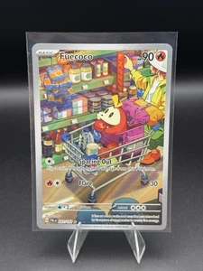 Fuecoco 201/193 Near Mint Sv02: Paldea Evolved Holo Full art Illustration Rare - Picture 1 of 2