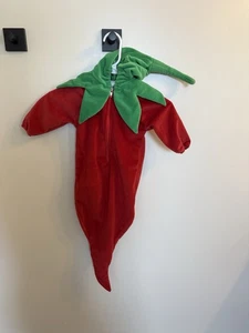 Baby Chili Pepper Halloween Costume Newborn - Picture 1 of 3