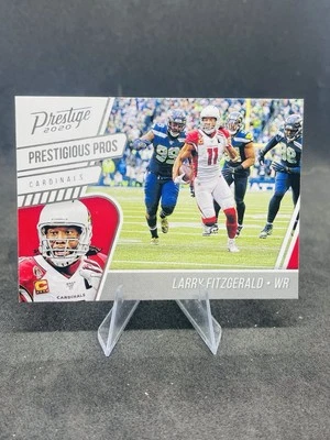 2020 Panini Prestige Prestigious Pros Larry Fitzgerald Arizona Cardinals #PP-LF - Image 1 of 2