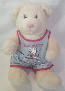 Build-a-bear Workshop BAB White Hello Kitty Outfit Sanrio Stuffed Animal Toy  - Picture 1 of 8