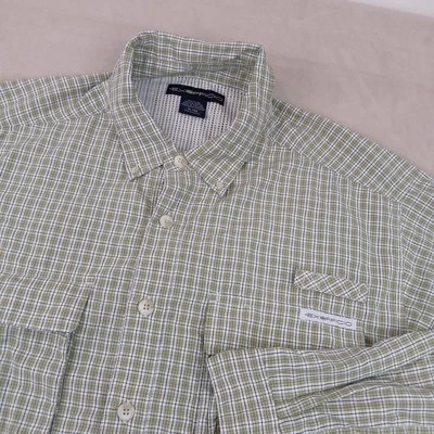 Exofficio XL Mens Shirt Long Sleeve Roll Tab 26x31 Fits 2XL Fishing Outdoors - Image 1 of 4