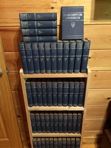 VINTAGE THE HARVARD CLASSICS P.F. COLLIER & SON SET 1909 1ST EDITION - Imagen 1 de 10