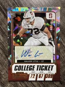 2021 Panini Contenders Walker Little Jaguarss Cracked Ice Rookie RC Auto /23 SSP - Foto 1 di 2
