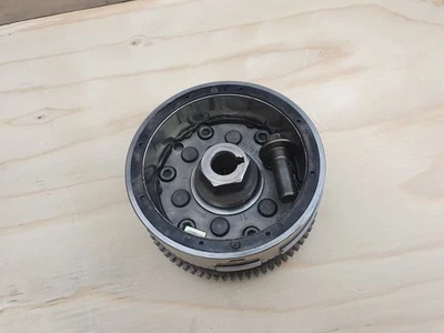 Suzuki DR650 P409 Engine 1996 On Flywheel Magneto Rotor with Starter Clutch - Image 1 of 4