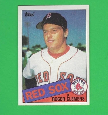 Topps Roger Clemens #181 1985 radiocontrol casi nuevo/como nuevo Foto 1 de 2