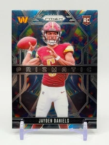 2024 Panini Prizm - Prizmatic Jayden Daniels #3 (RC) Commanders - Picture 1 of 2