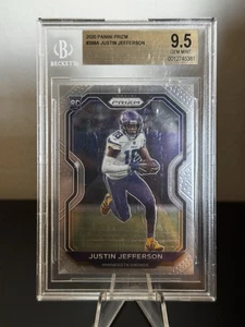 Justin Jefferson #398 RC BGS 9.5 2020 Panini Prizm - Bild 1 von 2