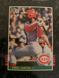 1985 Donruss Baseball #325 ERIC DAVIS ROOKIE - Picture 1 of 2