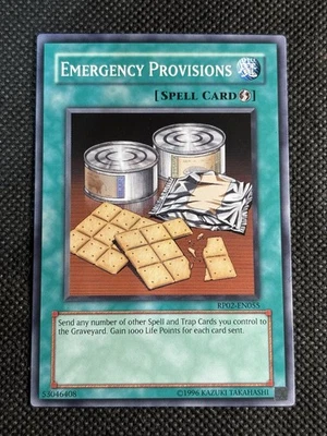 YuGiOh! - Emergency Provisions RP02-EN055 Common Unlimited Edition Near Mint - Image 1 of 2