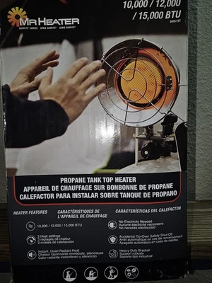 Calentador de propano radiante portátil Mr. Heater Little Buddy Foto 1 de 2