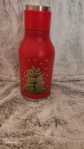 Brand New Pioneer Woman 16oz Stainless Steel Cheerful Christmas Tree Bottle! - Picture 1 of 5