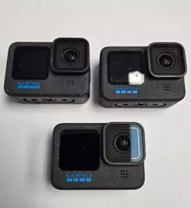 Lot of 3 AS/IS GoPro Hero 12 Black UHD Action Camera Helmet Camcorder - Picture 1 of 3