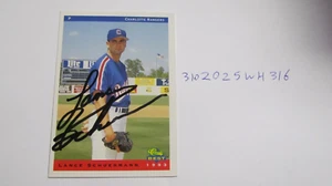 1993 Classic Best Lance Schuermann signed baseball card - Picture 1 of 2