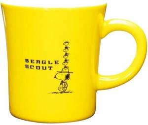 Taza Color Snoopy Beagle Scout Amarillo 604164 de Japón - Imagen 1 de 2